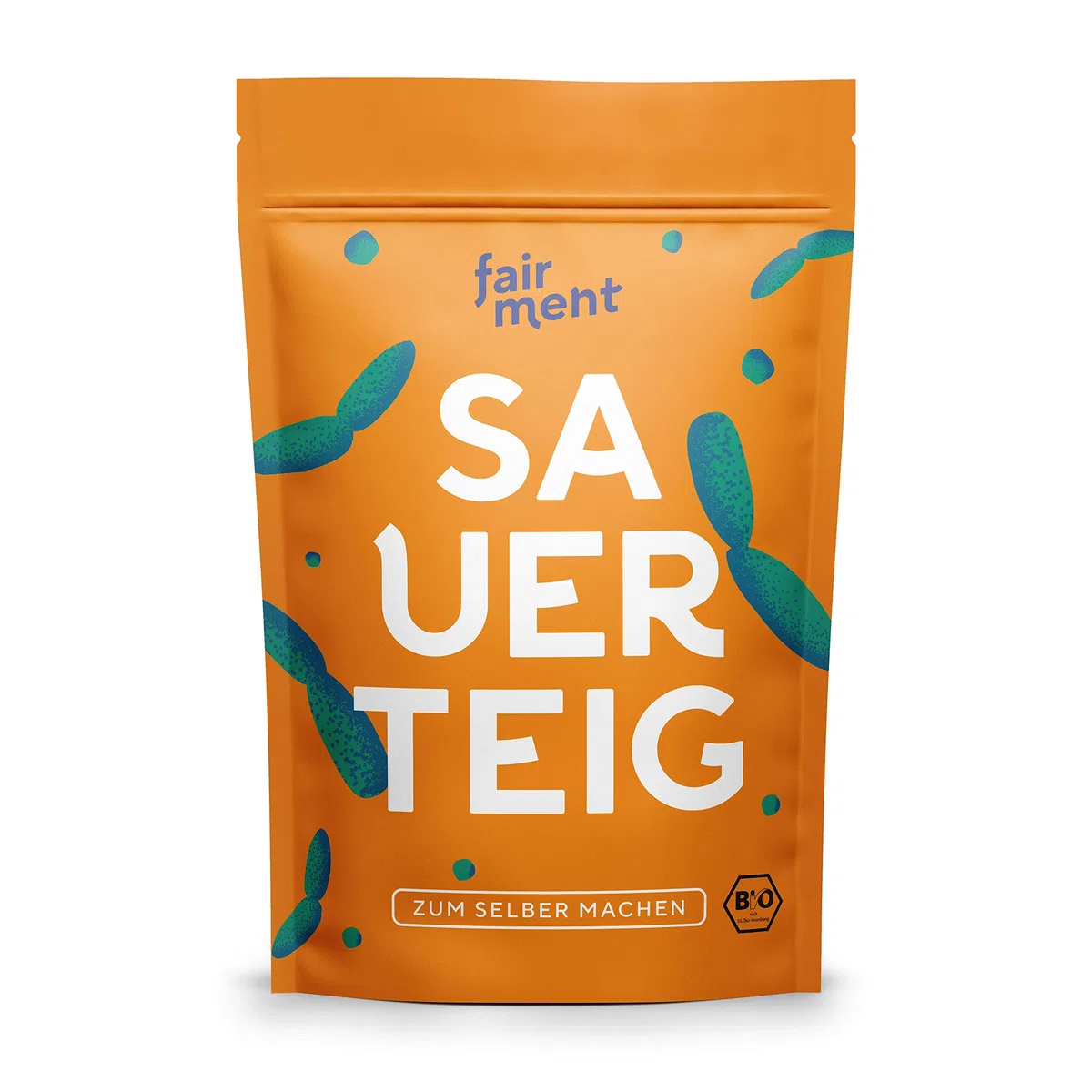 Bio Sauerteig Starter von fairment, frische Sauerteig Kultur aus Roggen, vegan, unpasteurisiert, pastös