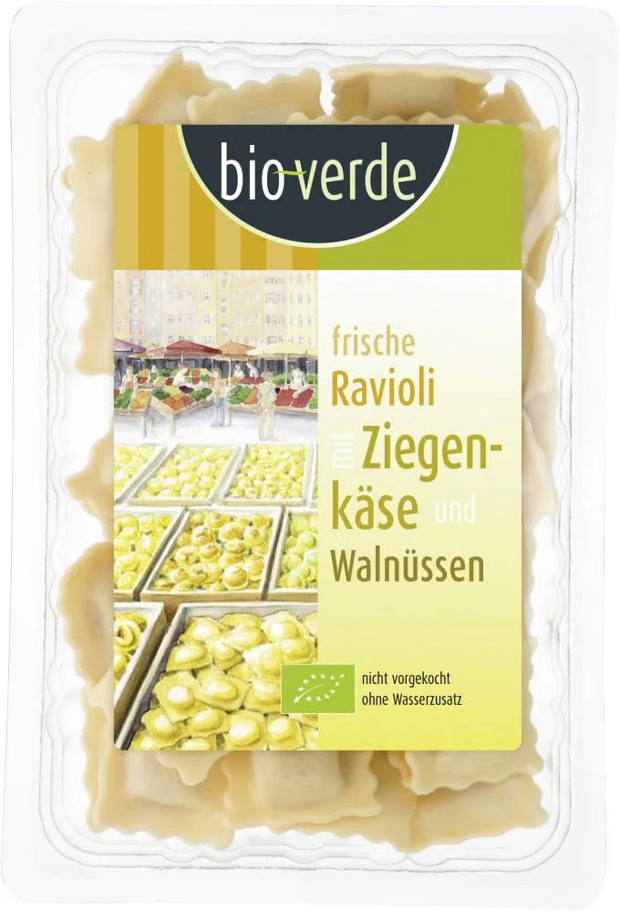 Frische Ravioli mit Ziegenkäse 18 x 250 g