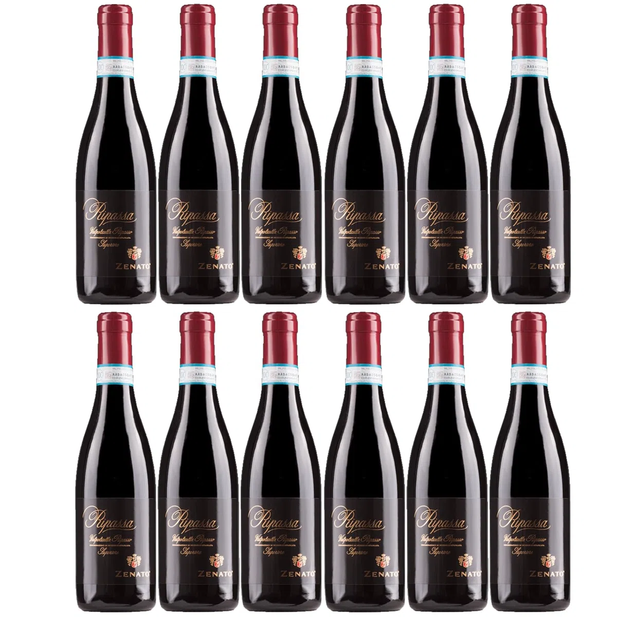 Zenato Ripassa della Valpolicella 0.375l Rotwein Rot trocken Italien inkl. FeinWert E-Book (12 x 0,375l)