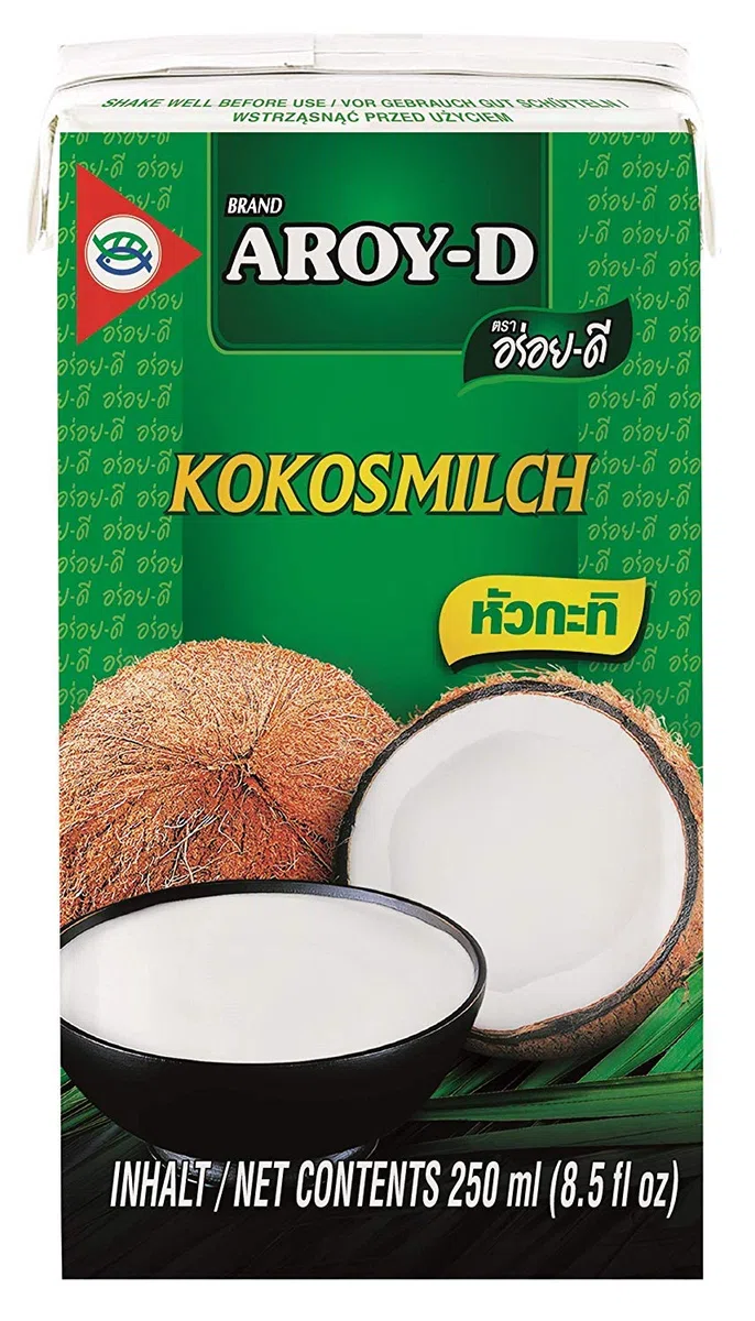Aroy-D - Kokosmilch mit E435 - 5er Pack (5 x 250ml)