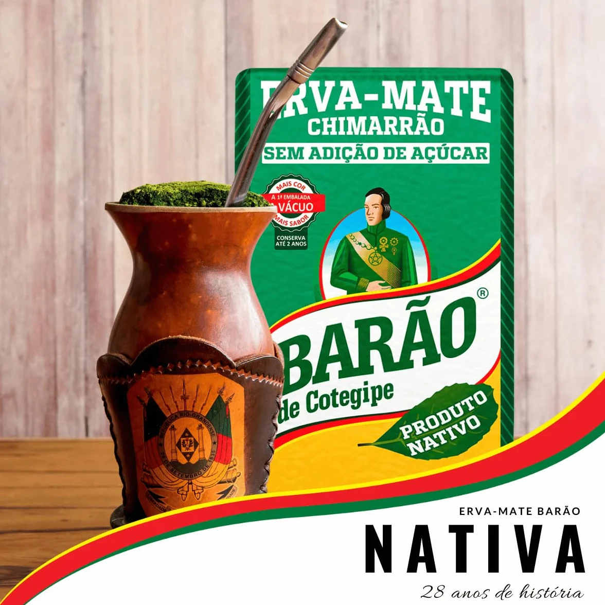 Mate Tee Barão De Cotegipe Nativa 1kg