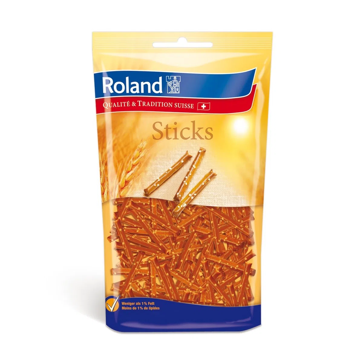 Roland Sticks gesalzen 100 g, 10er Pack (10 x 100 g)