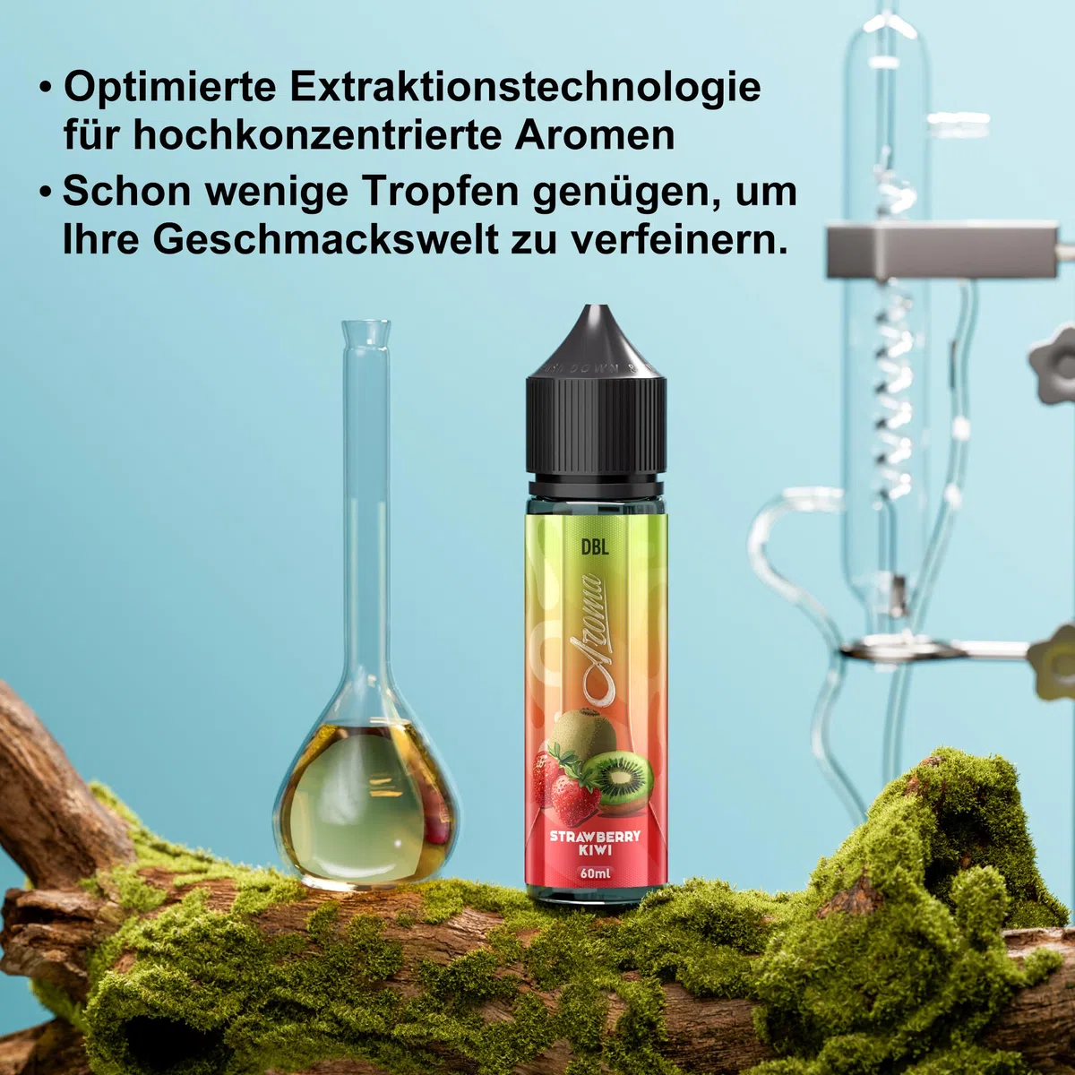 DBL Aromakonzentrat 5x20ml, Lebensmittelaroma für Backen & Getränke, Set E | Hochkonzentriert, wenige Tropfen genügen, Leicht zu mischen. Fruchtaromen für Kuchen, Joghurt & Desserts. Wasser & öllöslich