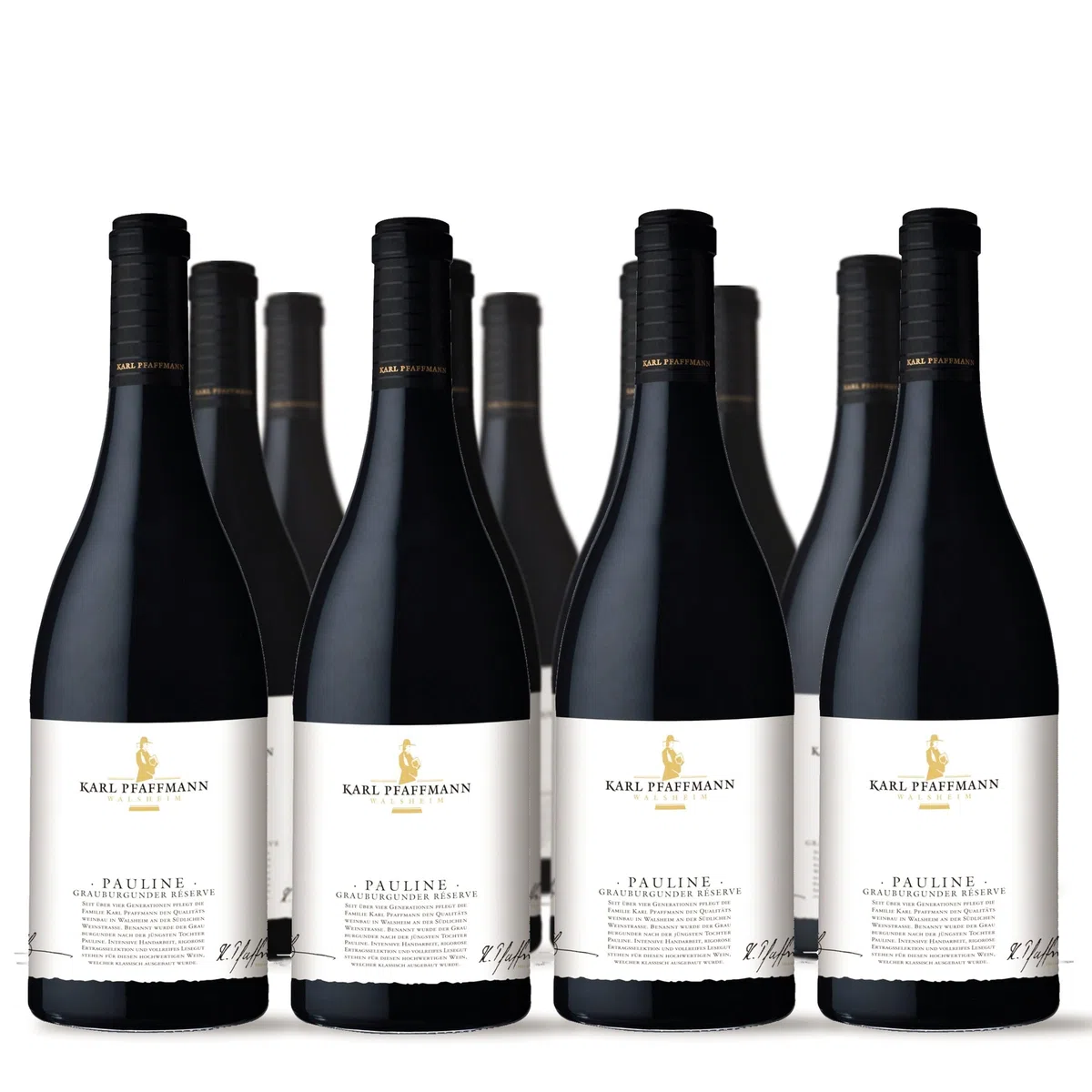 Pfaffmann 2024 Grauburgunder "Pauline" Walsheimer Silberberg Réserve trocken (12 x 0,75 l) inkl. weine.de-DropStop