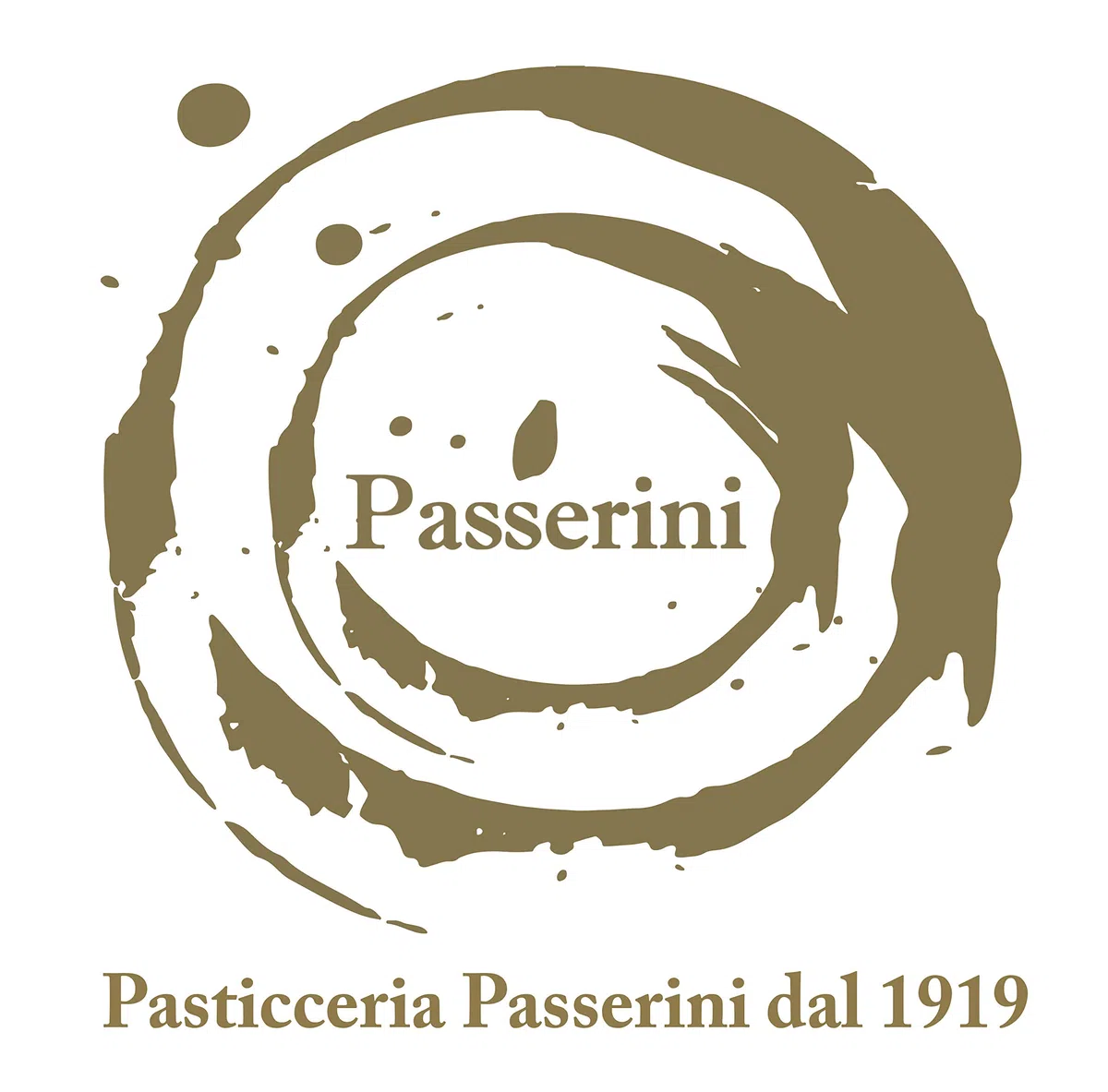 Pasticceria Passerini dal 1919 Weihnachtskorb, reichhaltige Auswahl an echten italienischen Cantucci & Butterkeksen im Vinta