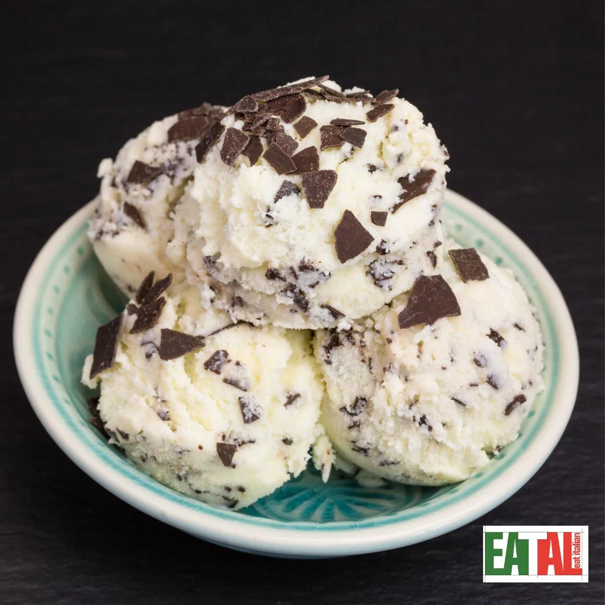 EATAL Eispaste STRACCIATELLA- Eisaroma - Aromapaste | mit nur 4 Zutaten leckeres Eis zubereiten | 300 g