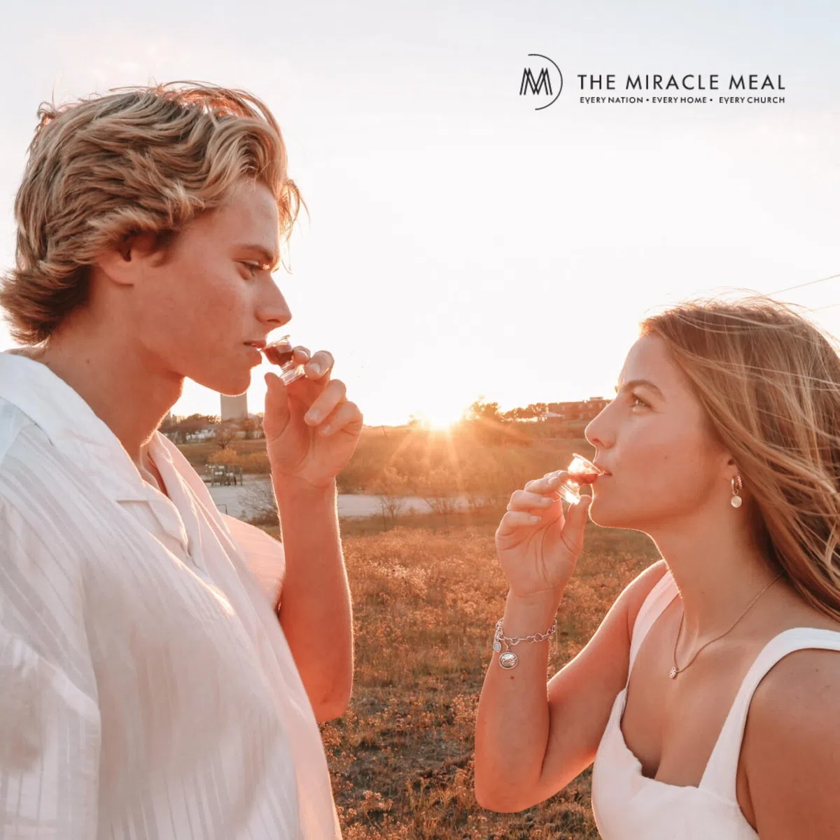 The Miracle Meal Vorgefüllte Abendmahlsbecher & Oblaten-Set – 1000 Stück