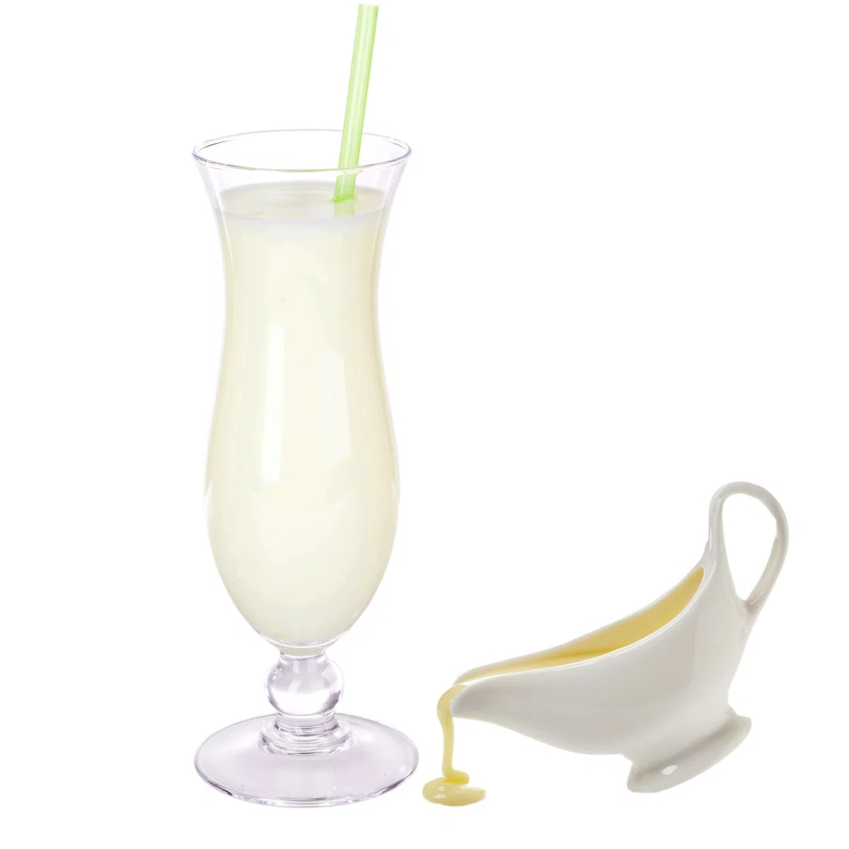 Süße Sahne Kondensmilch Geschmack Milchshake Pulver Gino Gelati zum Milchshakes selber machen (10 kg)