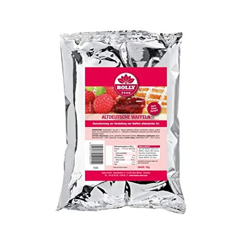 Backmischung Altdeutsche Waffeln 1 kg Beutel süß, weiche, traditionelle Konsistenz