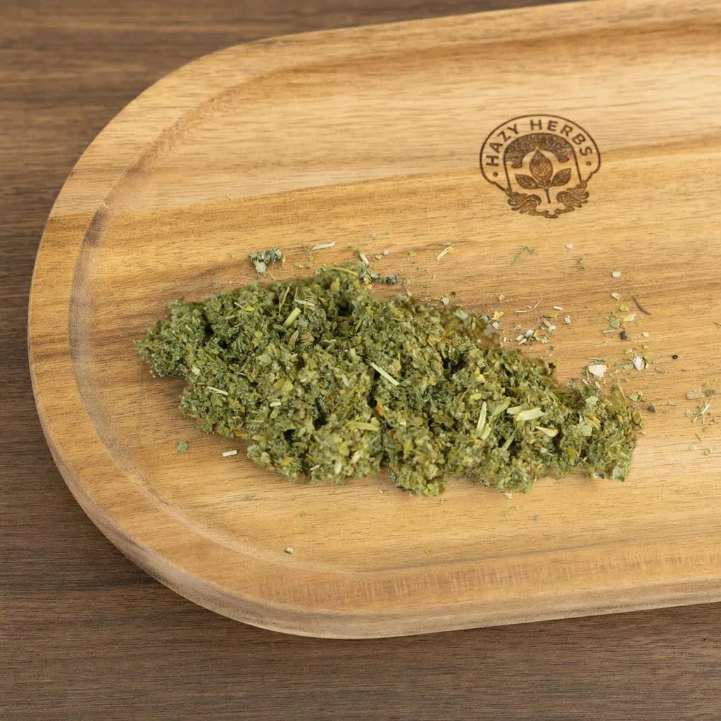 HAZY HERBS | Kräutertee-Mischung "Grünzeug" - 100% natürlicher Kräutermix - 25g feine Mischung
