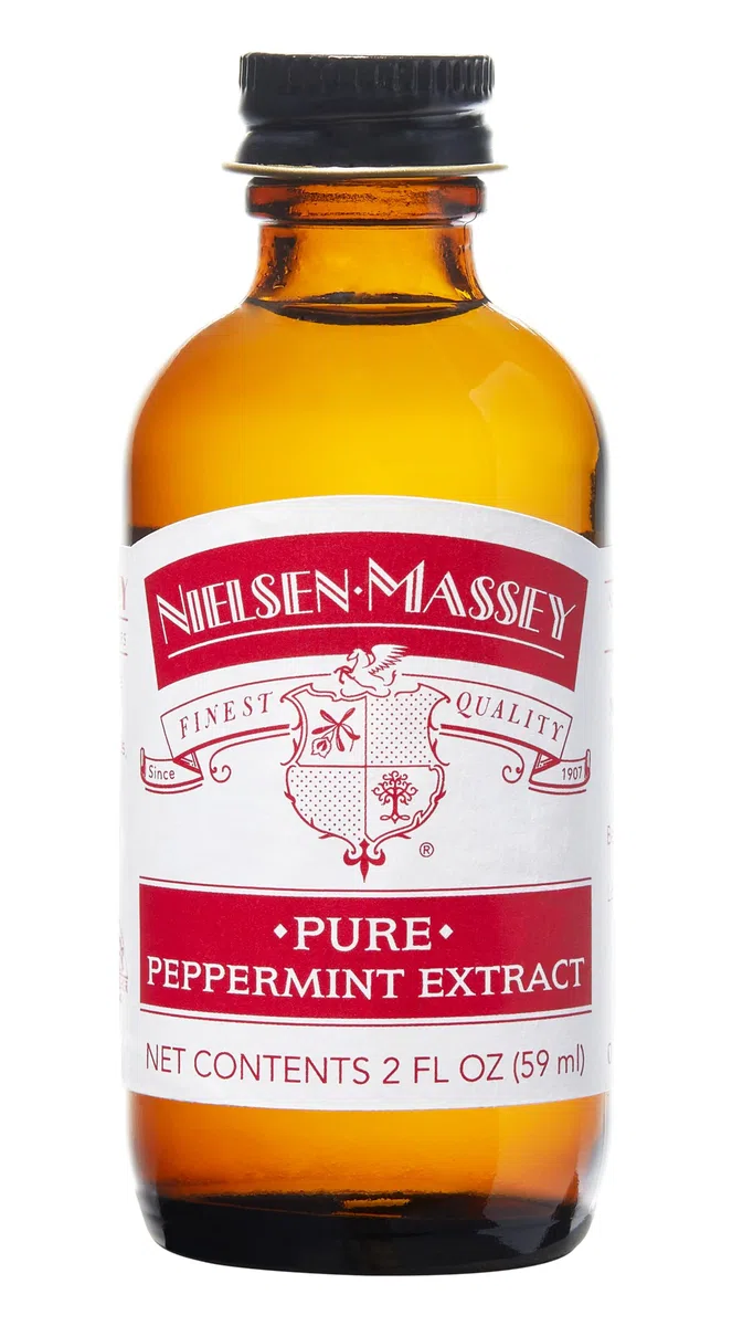 Nielsen Massey Peppermint Extract | Intensives, kühlendes Aroma aus feinstem Pfefferminzöl. Perfekt für Minz-Schokoladen-Kreationen, Fondant und Cocktails