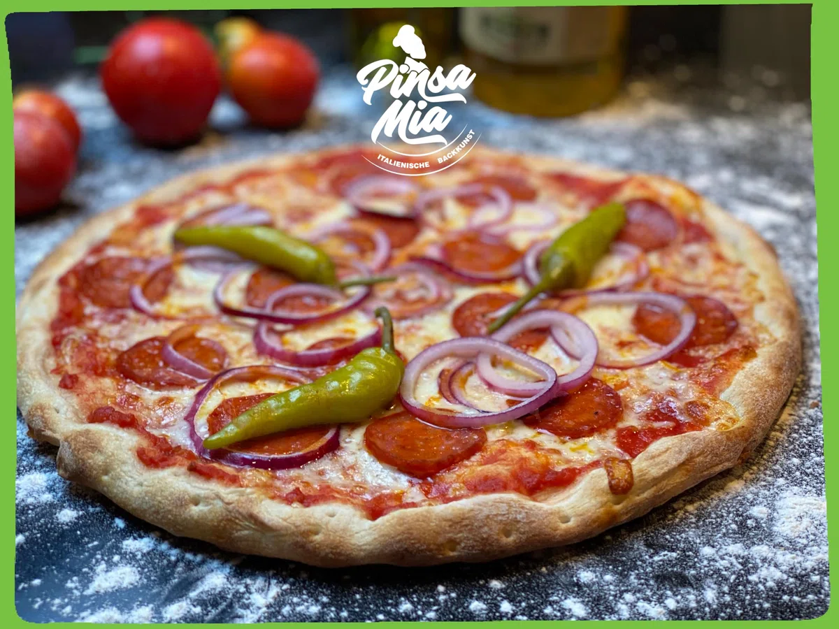 6 x Pizza Original - italienischer Pizzaboden - Pizzateig ofenfertig - vorgebacken im Steinofen