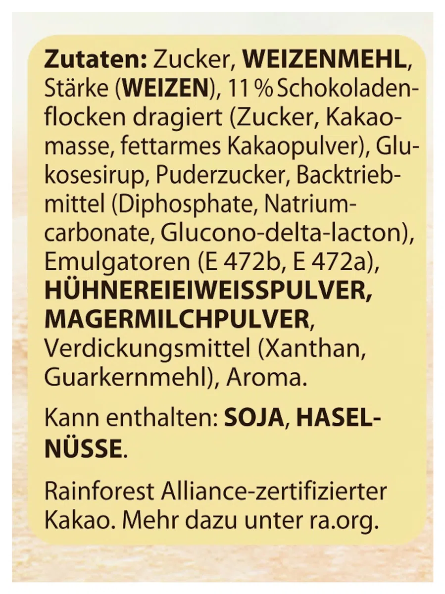 Dr. Oetker Schokino-Wolke, 4er Pack (4 x 485 g)