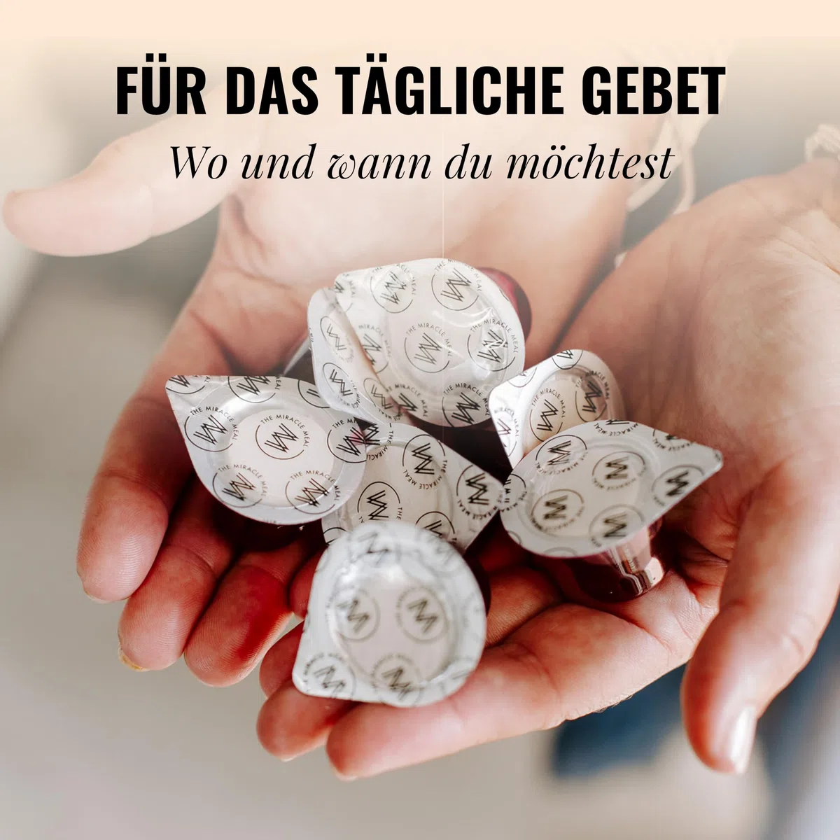 The Miracle Meal Vorgefüllte Abendmahlsbecher & Oblaten-Set – 1000 Stück