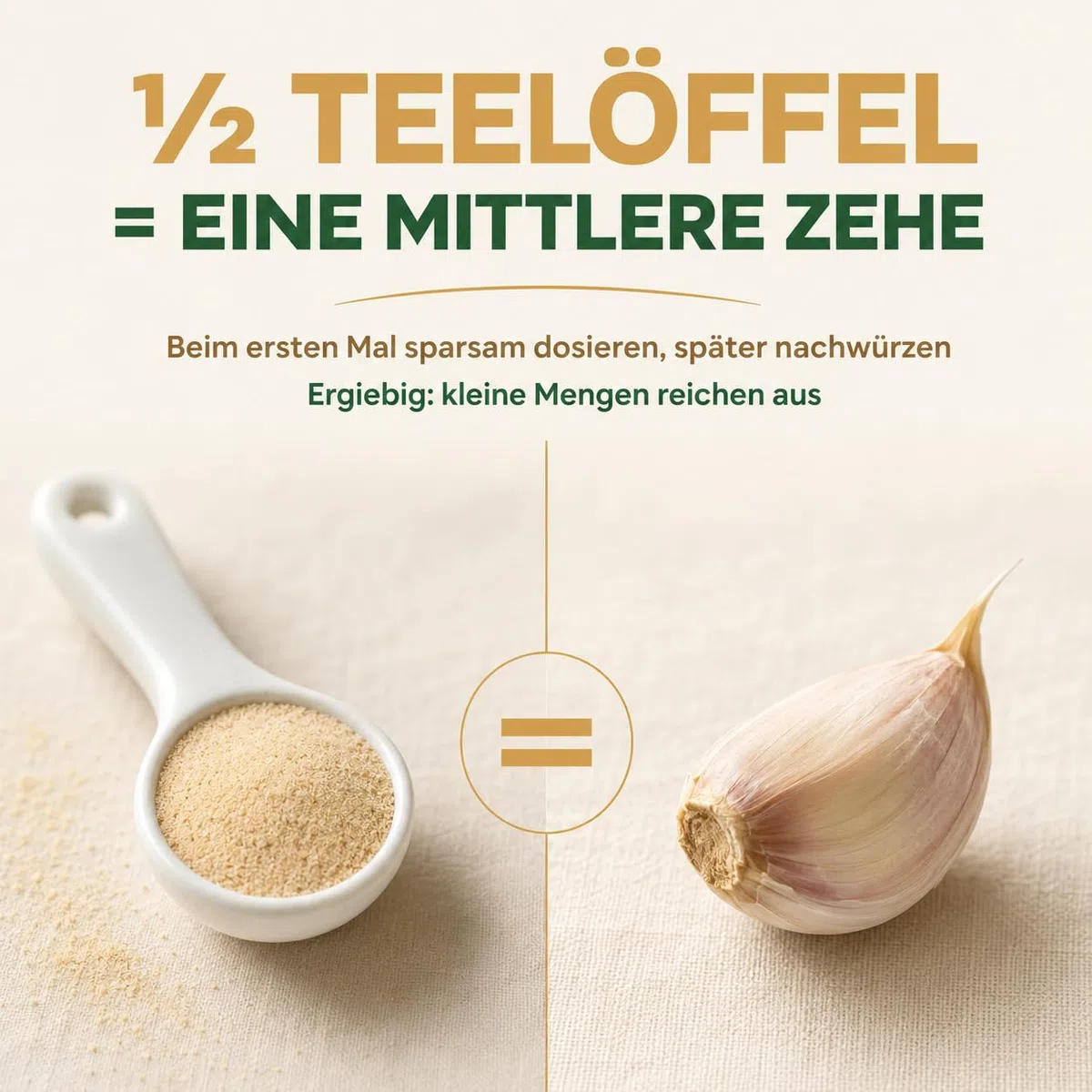 GiDeli Knoblauchgranulat 4x5kg - Knoblauchpulver, wiederverschließbar