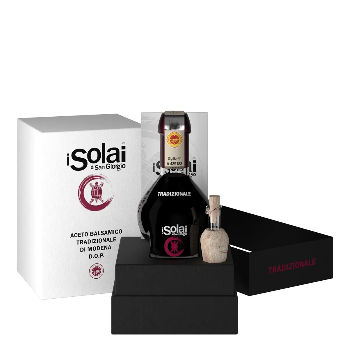I Solai di San Giorgio - TRADITIONELL BALSAMICO ESSIG aus Modena I.G.P. - 100ml - ab 12 Jahren