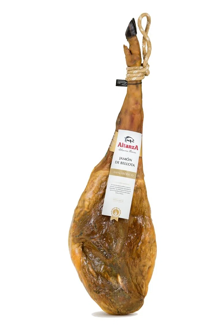 100% Iberico Pata Negra Bllota Schinken Altanza von 7,5 kg