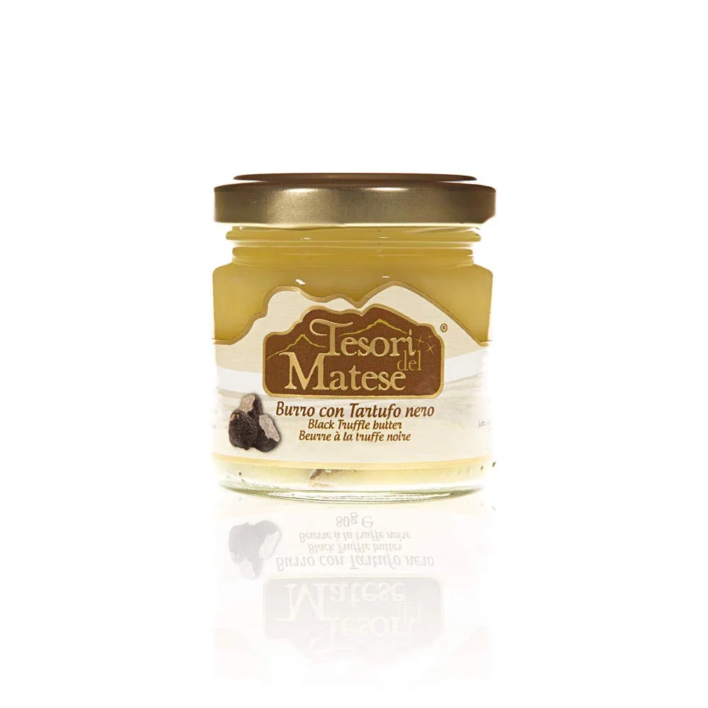 Italienische Trüffelbutter mit Feine Schwarze Trüffel | 75g