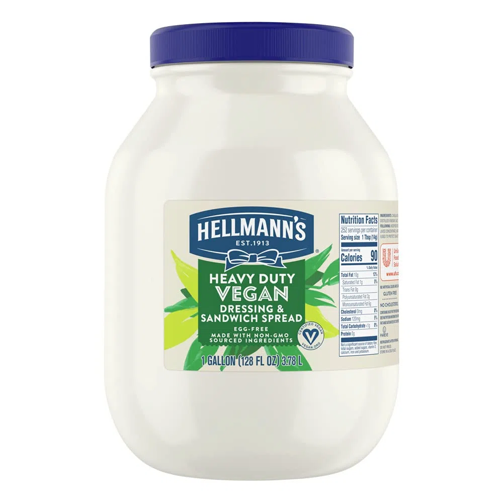 Hellmann's Robustes, veganes Mayo-Dressing- und Sandwich-Aufstrichglas, 4,5