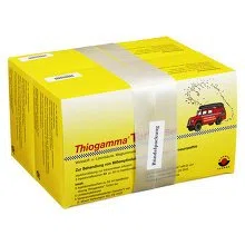 THIOGAMMA Turbo Set Injektionsflaschen 500 Milliliter