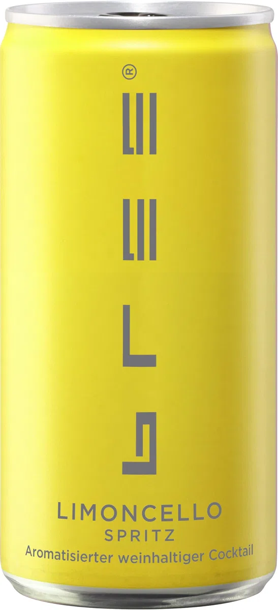 Bree Limoncello Spritz (12 x 0,2l) – sonnige Frische in der Dose mit spritzigen Zitrusnoten und prickelndem Genuss – ideal für unbeschwerte Momente, eiskalt direkt aus der Dose genießen
