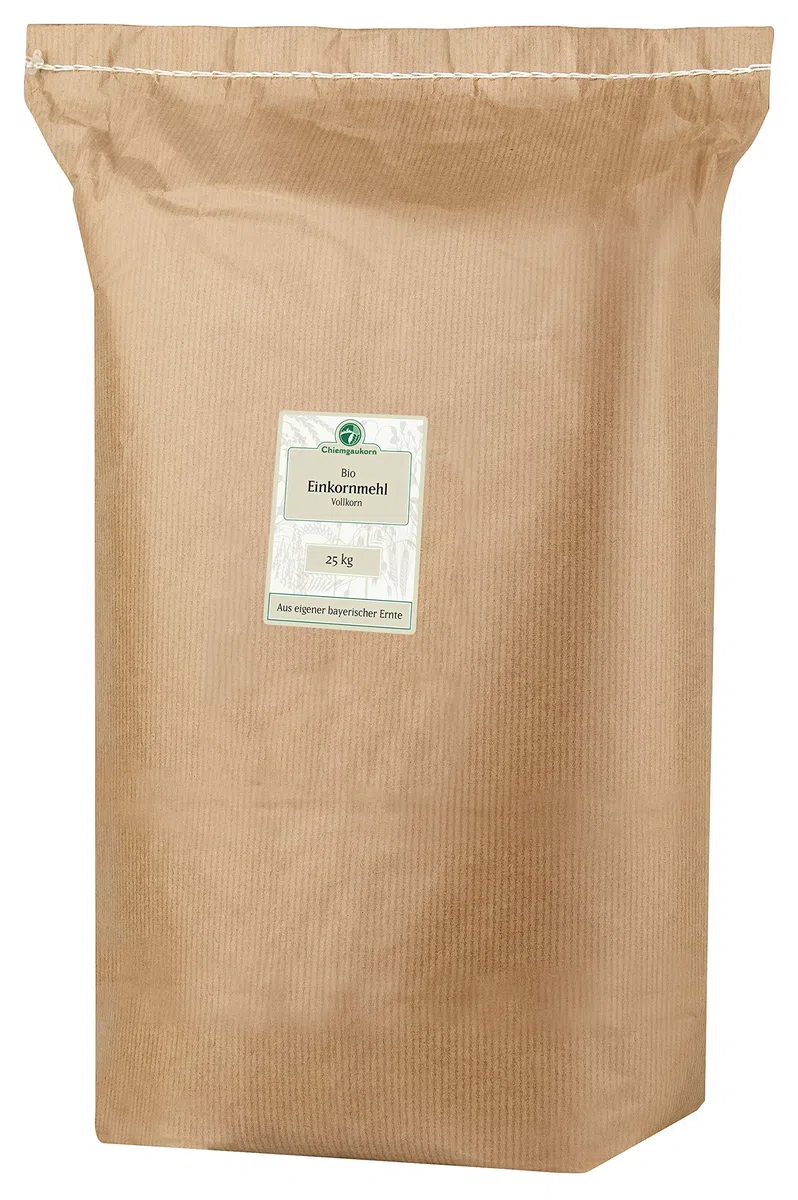 Chiemgaukorn Bio Einkornmehl Vollkorn 25 kg