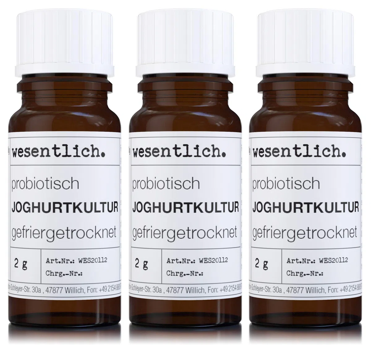 3er Set Joghurtkultur 3x2g wesentlich