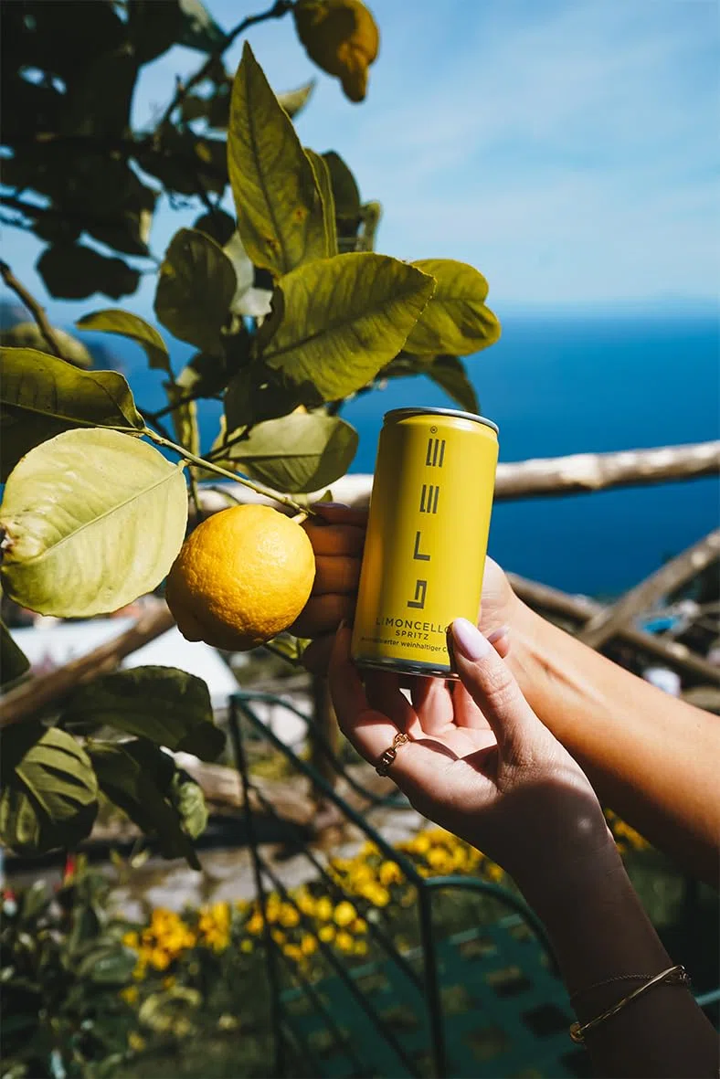 Bree Limoncello Spritz (12 x 0,2l) – sonnige Frische in der Dose mit spritzigen Zitrusnoten und prickelndem Genuss – ideal für unbeschwerte Momente, eiskalt direkt aus der Dose genießen