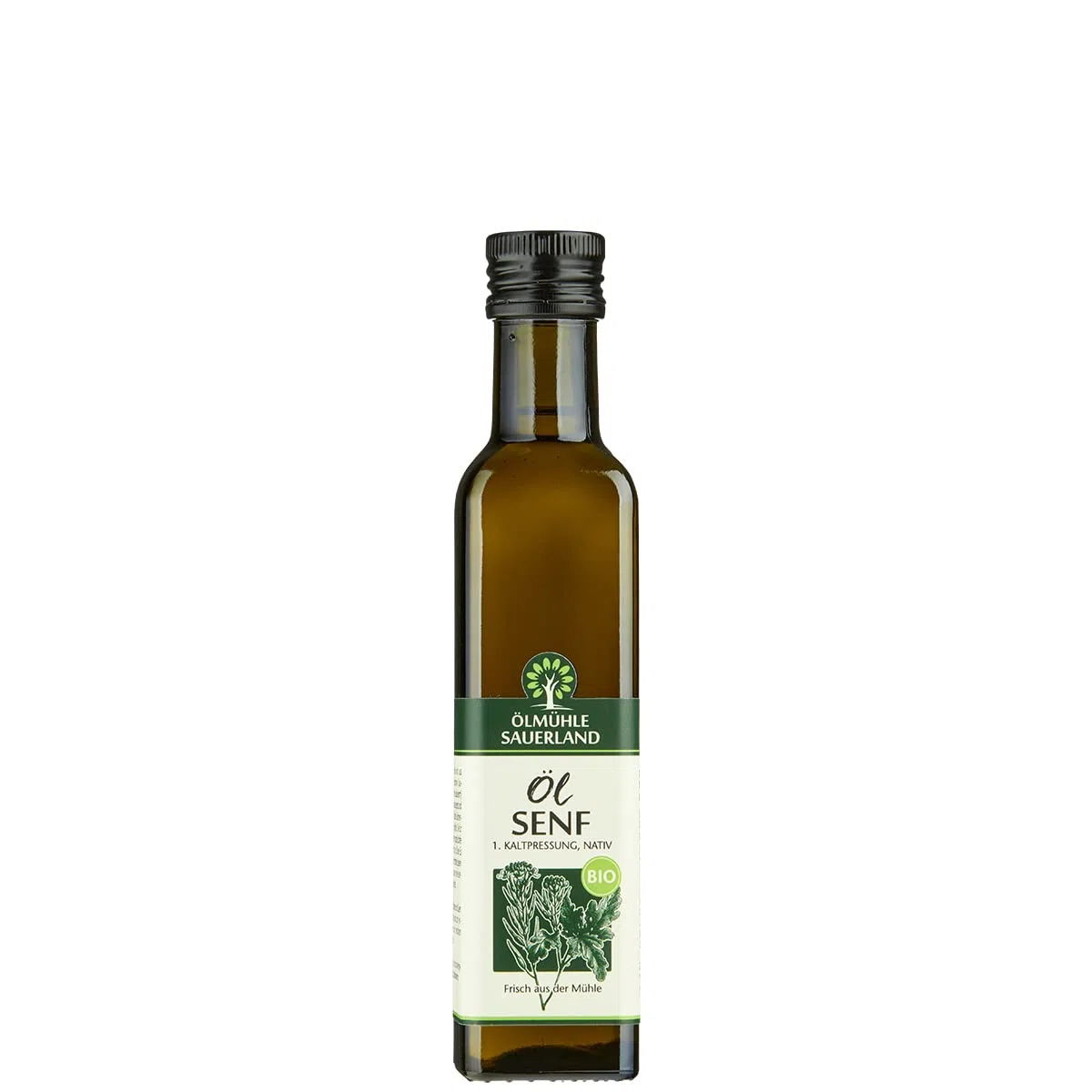 ÖLMÜHLE SAUERLAND - Senföl BIO kaltgepresst nativ 250 ml