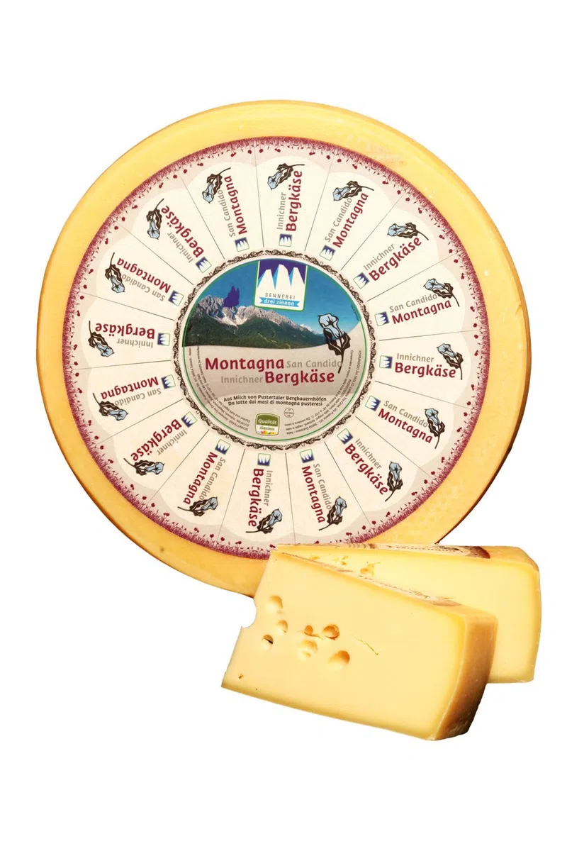 Innichner Bergkäse ganze Form ca. 11 kg.