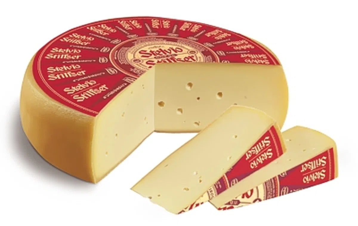 Stilfser Käse g.U. Mila ganzer Laib ca. 8,7 kg.
