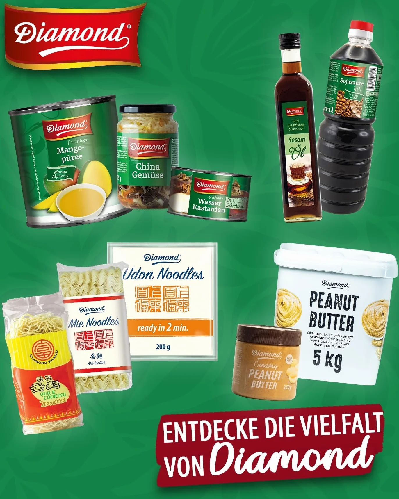 DIAMOND Wasserkastanien in Scheiben, essbare Kastanien für Suppen, Currys und Wok Gerichte - 12 x 227 g
