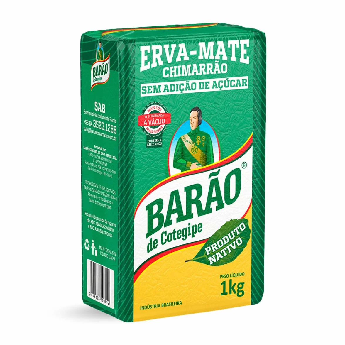 Mate Tee Barão De Cotegipe Nativa 1kg