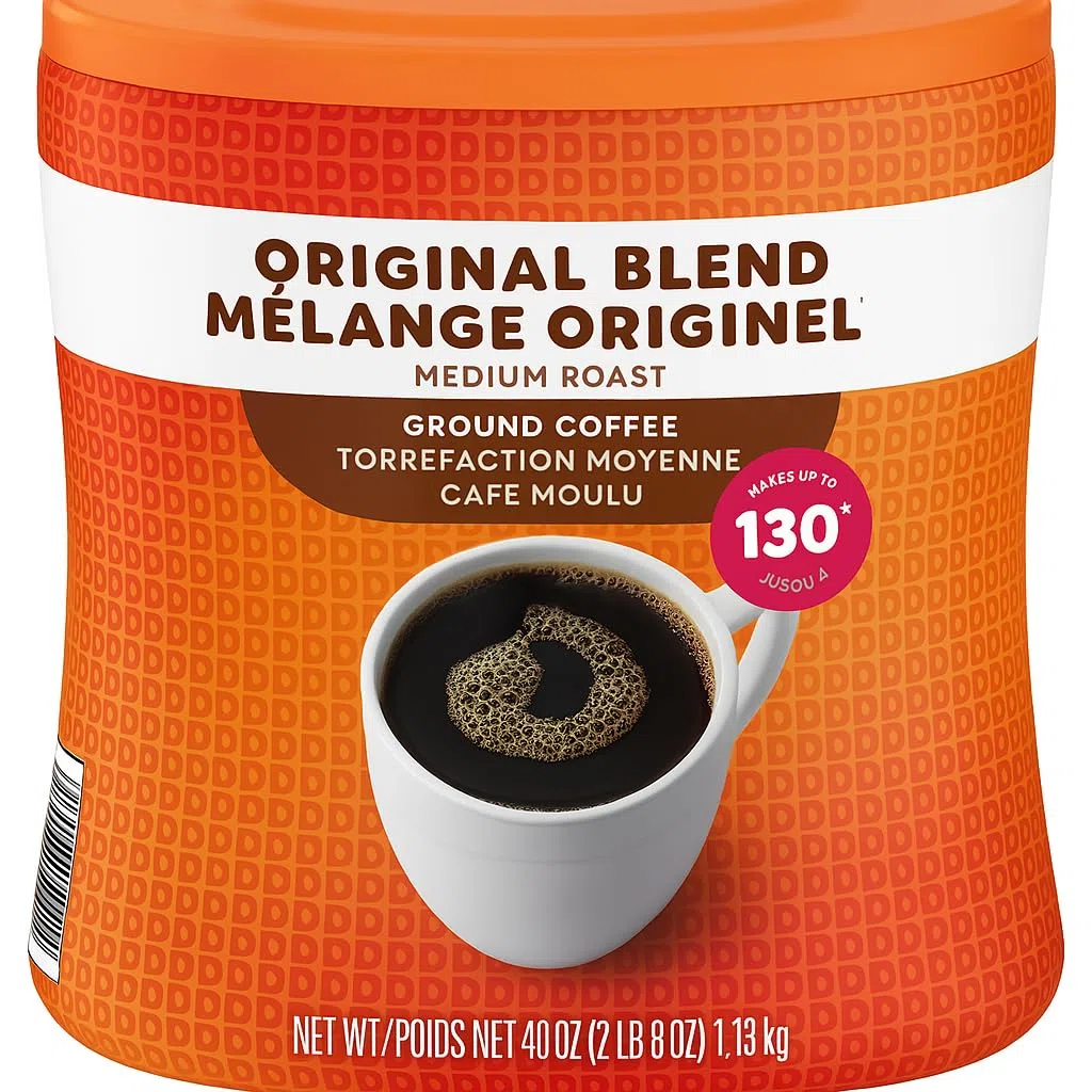 Original Blend Ground Coffee Medium Roast Net Wt (45 Oz), Original Blend, 45 Oz