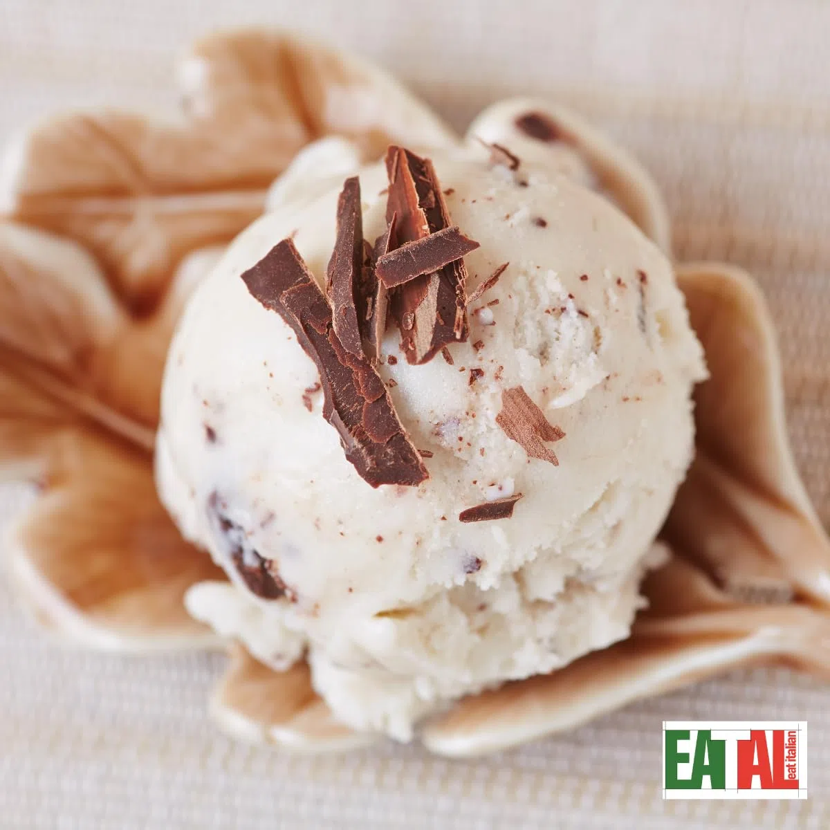 EATAL Eispaste STRACCIATELLA- Eisaroma - Aromapaste | mit nur 4 Zutaten leckeres Eis zubereiten | 300 g
